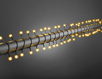 Konstsmide 3691 807 Party lichtketting Buiten Energielabel: LED werkt op het lichtnet 80 LED Amber Verlichte lengte: 6.32 M