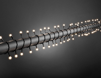 Konstsmide 3695 107 Motief lichtketting Binnen/buiten Energielabel: F (A   G) werkt op het lichtnet Aantal lampen 80 LED Warmwit Verlichte lengte: 6.32 M