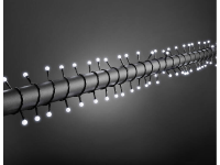 Konstsmide 3695 207 Mini lichtketting Buiten Energielabel: LED werkt op het lichtnet 160 LED Koud wit Verlichte lengte: 12.72 M