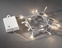 Konstsmide 3722 103 Micro lichtketting Buiten werkt op batterijen Aantal lampen 20 LED Warmwit