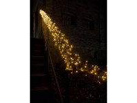 Konstsmide 3858 800 Clusterlichtketting Buiten Werkt Op Het Lichtnet Led Amber Verlichte Lengte: 1.2 M