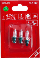 Konstsmide 5060 230 Reserve lampjes voor lichtketting 1 stuks 3 V Neutraal wit