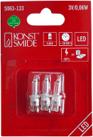 Konstsmide 5063 133 Reserve lampjes voor lichtketting 1 stuks 3 V Warm wit