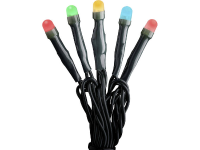 Konstsmide 6344 520 Micro lichtketting Binnen werkt op het lichtnet 100 LED RGB Verlichte lengte: 6.93 M
