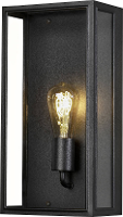 Konstsmide Carpi 7349 750 Buitenlamp (wand), Wandlamp Spaarlamp, Gloeilamp, LED E27 Zwart