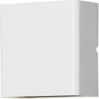 Konstsmide Chieri 2x2 7891 250 Buitenlamp (wand), Wandlamp Energielabel: F (A   G) 4 W Wit