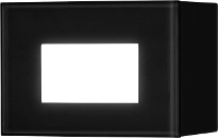 Konstsmide Chieri 7864 750 LED buitenlamp (wand) Energielabel: G (A   G) 1.5 W Zwart