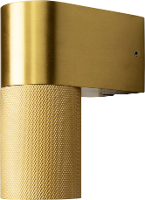 Konstsmide Temi 7666 800 Buitenlamp (wand) GU10 7 W Goud