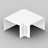 KOPOS 8653_HB Hoekstuk (b x h) 60 mm x 40 mm Wit 1 stuk(s)