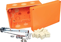 KOPOS Aftakdoos (l x b x h) 176 x 126 x 88 mm Oranje 1 stuk(s)