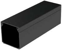 KOPOS LHD 40X40_FD Kabelgoot Kabelkanaal elektrische installaties (l x b x h) 2000 x 40 x 40 mm Zwart 2 m