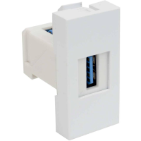 KOPOS QD 45X22.5 USB_HB Apparaatinzet Datamodule (b x h) 22.5 Mm x 45 mm Wit 1 stuk(s)