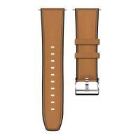 Kospet 24 MM hoofdlaag koeienhuid siliconen horlogebandje voor smartwatch Kospet Prime Optimus Pro Optimus Hope Brave Li