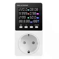 Tuya WiFi Slimme Stopcontact Energie Monitor Vermogensmeter App Besturing 16A 3500W Overbelastingsbeveiliging Spanning S