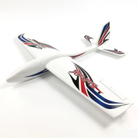 KPQRC 86 Elektrische handgelanceerde zweefvliegtuig 890 mm spanwijdte EPP RC vliegtuig Vaste vleugel KIT/PNP