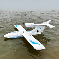 KPQRC Ruilav Zee Land Lucht Vliegtuig 900mm Spanwijdte 6CH Borstelloze Volledig Waterdichte EPO RC Vliegtuig Watervliegt