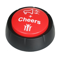 Juichknop   staande ovatie   rood   Drukknop met Geluid   Fun/fopartikel   kantoorhumor