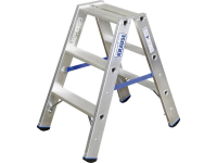 Krause 124715 Aluminium Ladder Werkhoogte (max.): 2.25 M Zilver 4.2 Kg