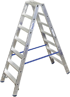 Krause 124753 Aluminium Ladder Werkhoogte (max.): 3.15 M Zilver 9.3 Kg