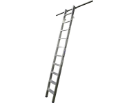 Krause 125101 Aluminium Stellingladder Werkhoogte (max.): 2.70 M Zilver 3.6 Kg