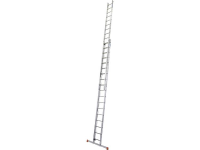 Krause 129871 Aluminium Optrekladder Incl. Stabiliteitsbalk Werkhoogte (max.): 9.80 M Aluminium 27.6 Kg