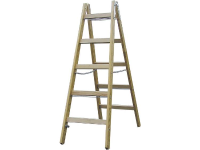 Krause 170064 Hout Ladder Werkhoogte (max.): 2.75 M Hout 6.2 Kg