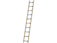 Krause 804204 Aluminium, Hout Dakladder Zilver, Lichtbruin 4 Kg
