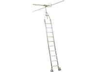 Krause 819437 Aluminium Stellingladder Werkhoogte (max.): 3.15 M Zilver 14.8 Kg