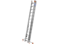 Krause Tribilo 129680 Aluminium Multifunctionele Ladder Incl. Stabiliteitsbalk Werkhoogte (max.): 7.65 M Aluminium 18 Kg