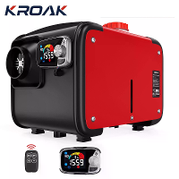KROAK 5 8KW K H 12V 24V Diesel Luchtverwarmer Thermostaat Met adapter Voor Van Trucks RV