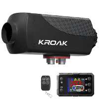 KROAK F1 5 8KW 12V 24V Split Auto Parkeer Heater Knop Afstandsbediening Slim met Demper