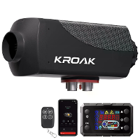 KROAK F1 5 8KW 12V 24V Split Auto Parkeerverwarming Knop Afstandsbediening App Bluetooth Slim Met Demper