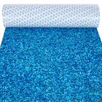 Hoge kwaliteit EVA 3M lijm camouflage blauwe dekpad 240*90cm 6mm dik