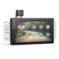KROAK K CS01 7 Inch 2 Din voor Android 9.0 Auto Stereo Carplay FM AM RDS Radio MP5 Speler 2G+32G Android Auto GPS WIFI b
