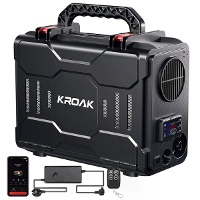 KROAK TB1 8KW Toolbox Auto Parking Heater Draagbare Diesel Lucht Heater bluetooth APP Bediening LCD display voor Auto's