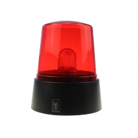 Decoratie   Zwaailamp   Rood   11cm   ledlamp   Signaallicht   Signaallamp