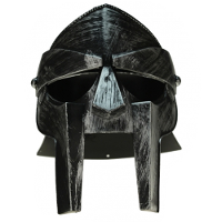 Gladiator ridder soldaten helm   zwart   voor volwassenen   Verkleed hoofddeksels   helmen