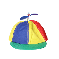 Helikopterpet   propeller?  Gekleurd   voor volwassenen   polyester   propellerpet