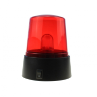 Roode mini zwaailamp 11 cm