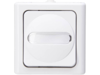 Kruisschakelaar Blueelectric Kopp 560702000 1 Stuks Compleet Spatwaterdicht Arctisch Wit