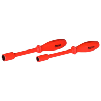 KS Tools 117.1247 Dopschroevendraaier VDE Sleutelbreedte (metrisch): 17 mm Koplengte: 125 mm