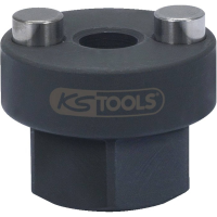 KS Tools 450.0242 Bladveerbout steekdop voor Volvo, 27 mm