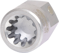 KS Tools 460.2619 Speciale inzet veeltand M9 met magneet, voor SAF en Knorr zaagtel