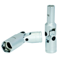 KS Tools 500.7302 3/8 Gloeibougiedraainoten, kort, 75 mm, 9 mm