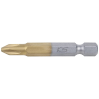 KS Tools 911.2644 9112644 Kruis bit PH 2 Speciaal staal Titanium gecoat C 6.3 1 Stuk(s)