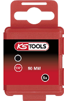 KS Tools 911.2711 XZN bit M6 Speciaal staal E 6.3 5 Stuk(s)