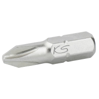 KS Tools 911.3337 9113337 Kruis bit PH 4 Speciaal staal Vernikkeld C 6.3 1 Stuk(s)