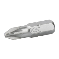KS Tools 911.5122 9115122 Kruis bit PZ 2 Vernikkeld C 8 1 stuk(s)