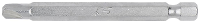 KS Tools 911.7516 Torq bit S2 staal Vernikkeld E 6.3 1 Stuk(s)