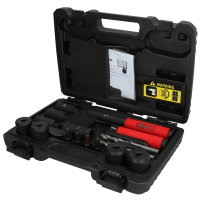 KS Tools 913.1484 Velgslot uitbohr set, 16 delig
